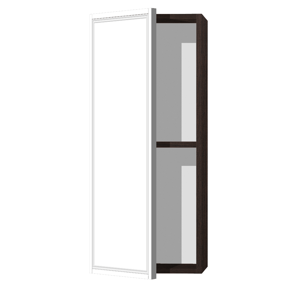 Кухонный шкаф 1-дверный 720х150х300мм Венге